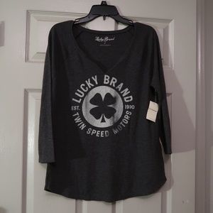 Lucky Brand Long Sleeve Top
